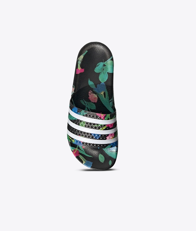 ADILETTE W 'CORE BLACK/WHITE'