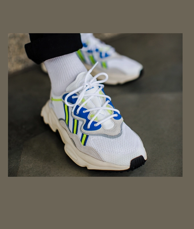 OZWEEGO 'WHITE/GREY ONE F17/SOLAR YELLOW'