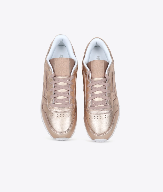 CL LEATHER MELTED METAL 'PEARL PEACH'