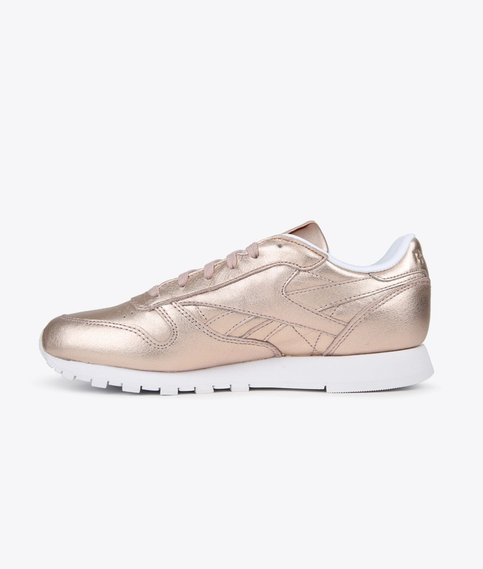 CL LEATHER MELTED METAL 'PEARL PEACH'