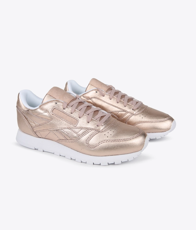 CL LEATHER MELTED METAL 'PEARL PEACH'
