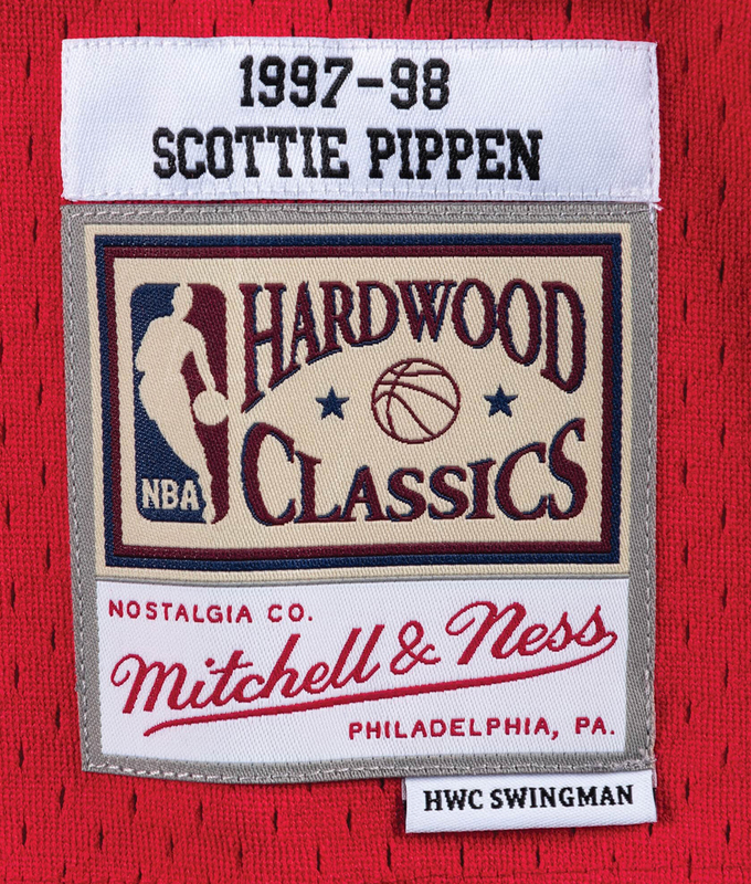 Swingman Jersey Chicago Bulls Road 1997-98 Scottie Pippen