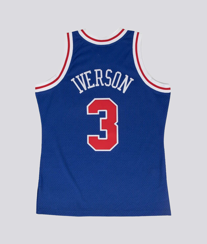Swingman Jersey Philadelphia 76Ers Alternate 1996-97 Allen Iverson