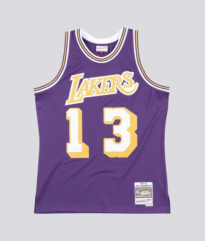 Nba Swingman Jersey Lakers 1971-72 Wilt Chamberlain