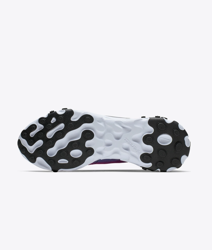 W REACT ELEMENT 55 PRM 'BLACK/BLACK-LASER FUCHSIA-WHITE'