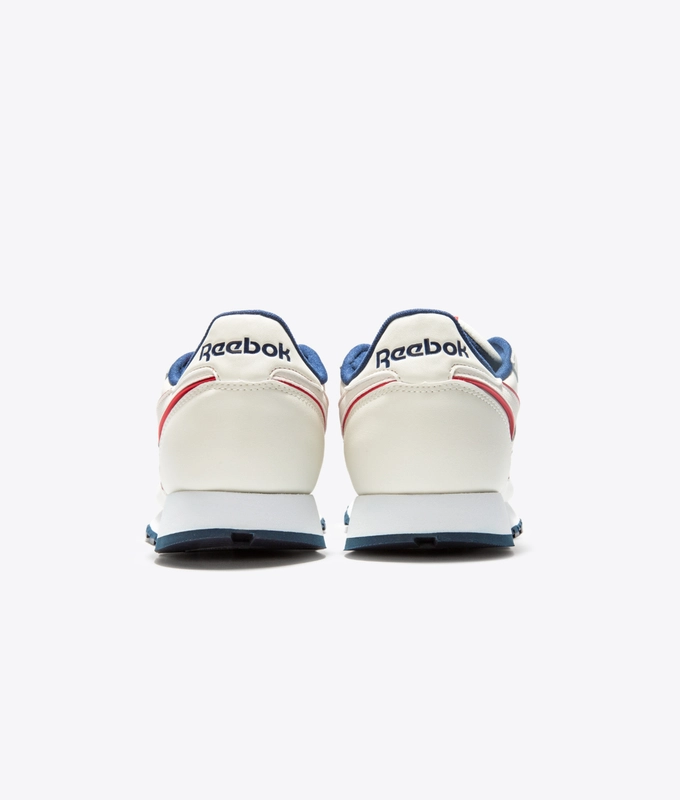 CL LEATHER MU 'CHALK/NAVY/RED/WHITE'