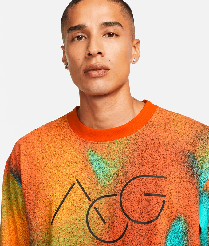 As M Nrg Acg Tee Ls Snowdrift