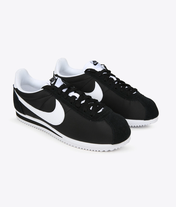 CLASSIC CORTEZ NYLON 'BLACK WHITE'
