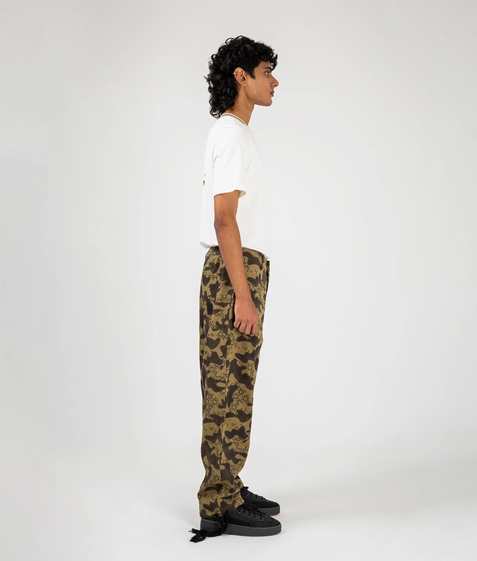 Ajrakh Camo Wide Pants
