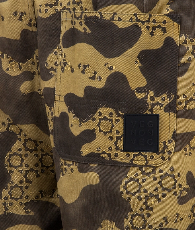 Ajrakh Camo Wide Pants