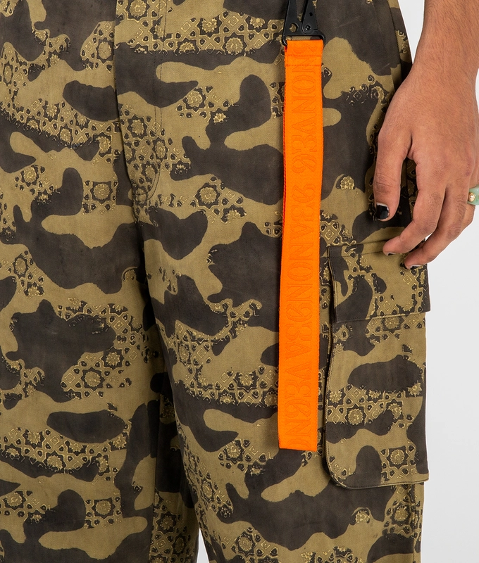 Ajrakh Camo Wide Pants