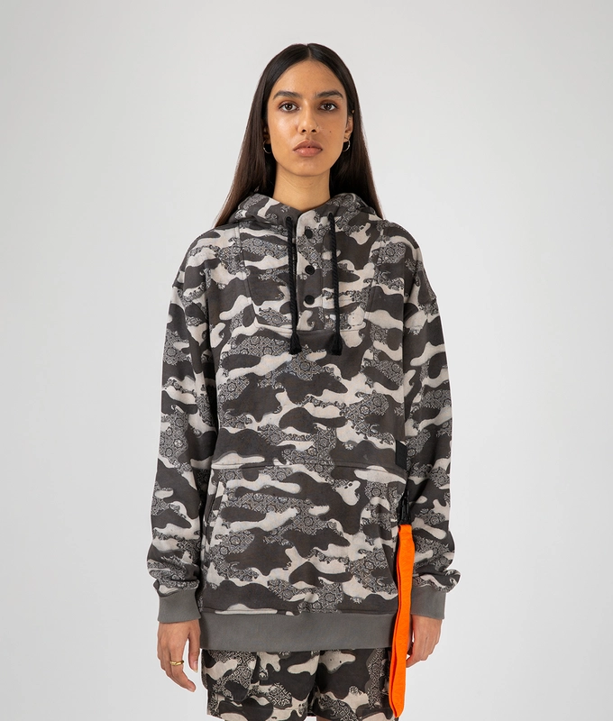 Ajrakh Camo Hoodie