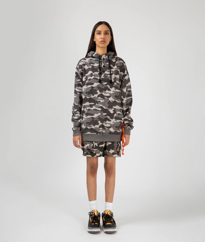 Ajrakh Camo Hoodie