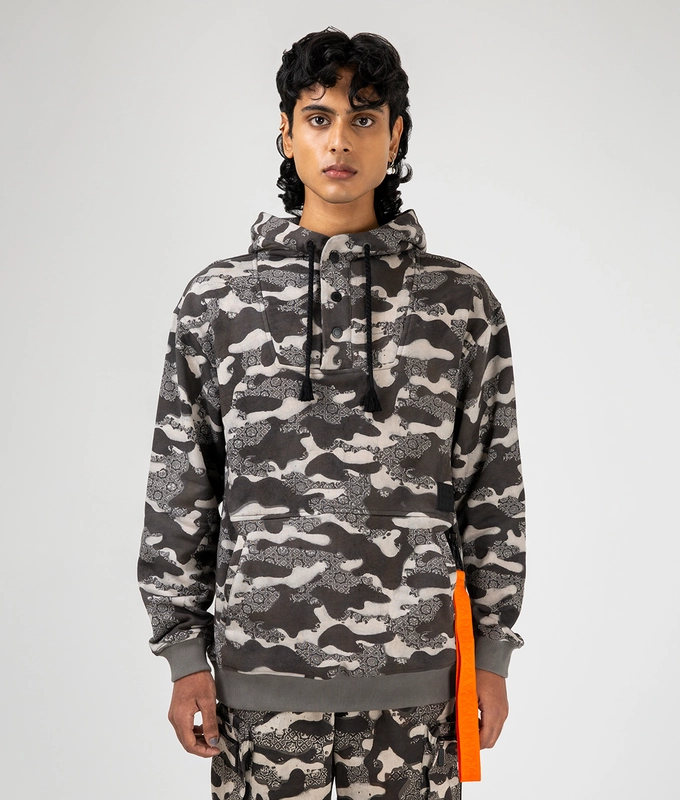 Ajrakh Camo Hoodie
