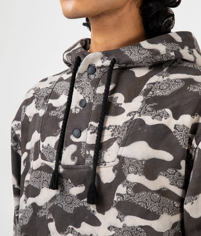 Ajrakh Camo Hoodie