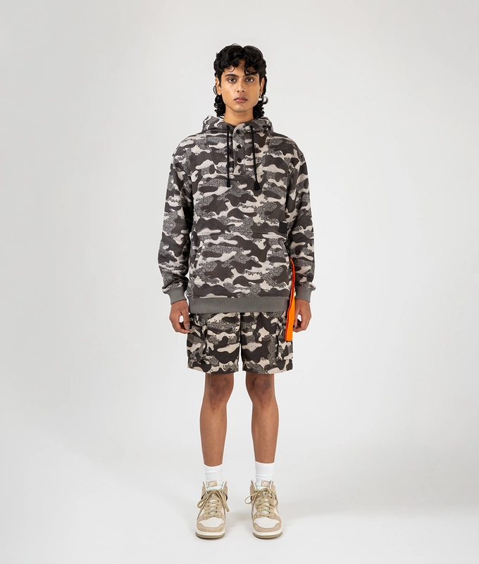 Ajrakh Camo Hoodie