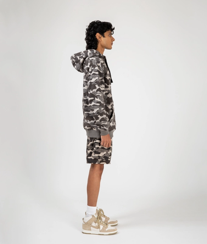 Ajrakh Camo Hoodie