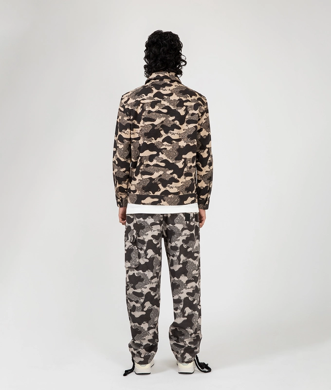 Ajrakh Camo Shacket