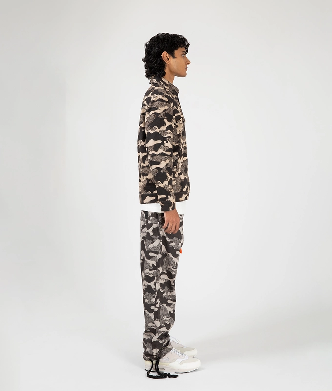 Ajrakh Camo Shacket
