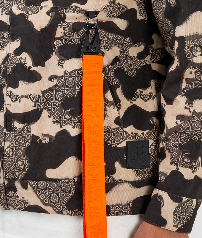 Ajrakh Camo Shacket