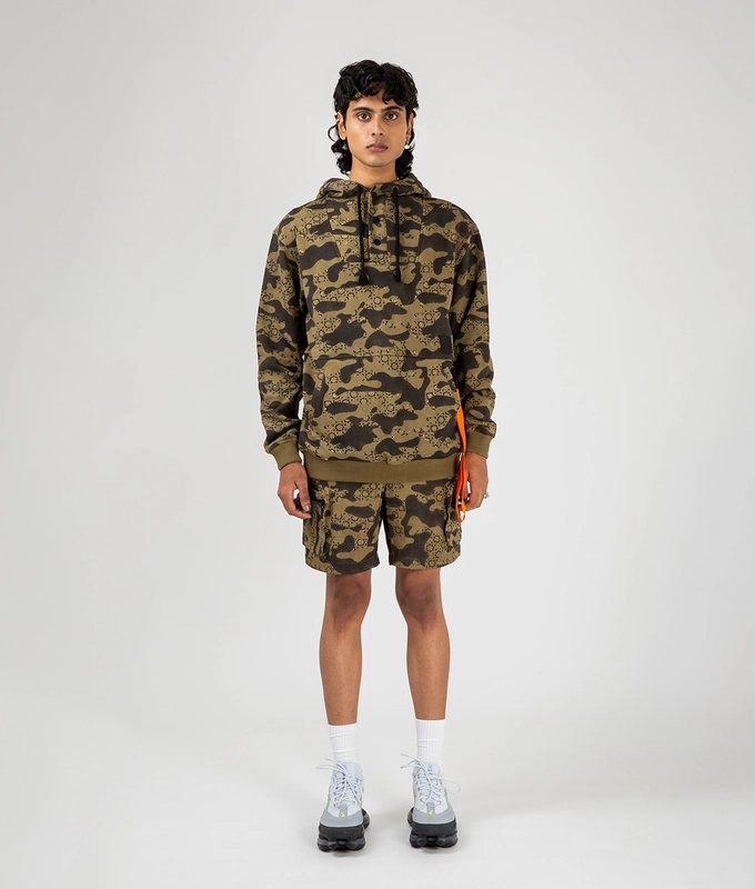 Ajrakh Camo Hoodie