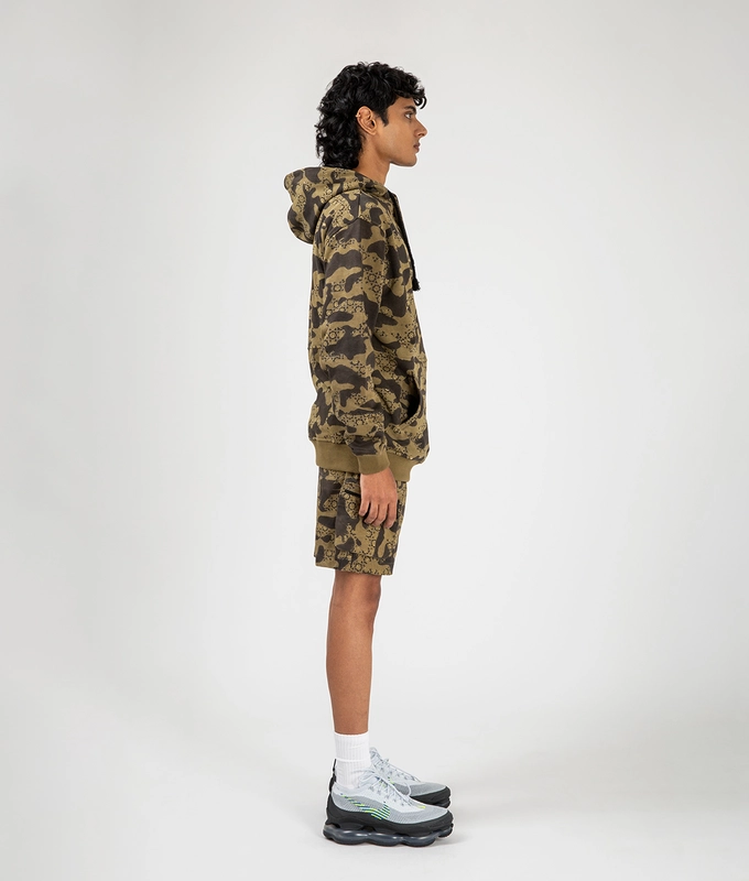 Ajrakh Camo Hoodie