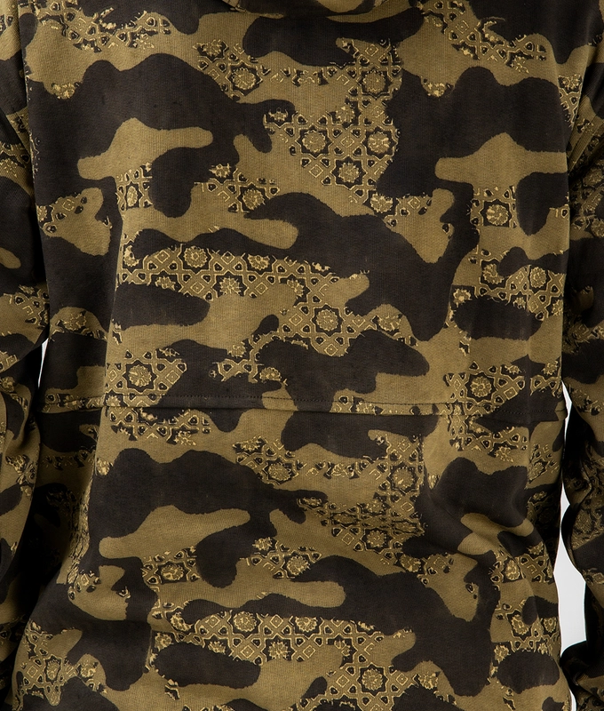 Ajrakh Camo Hoodie