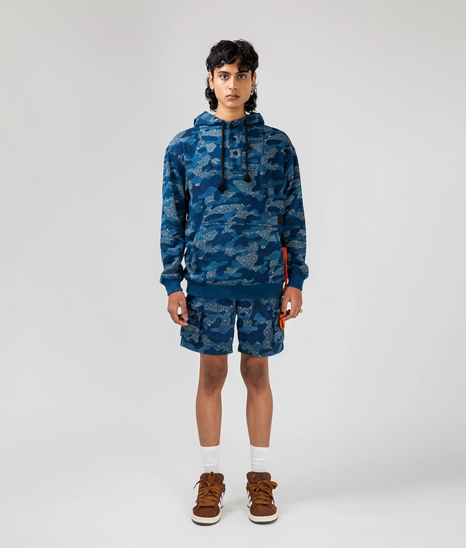 Ajrakh Camo Hoodie
