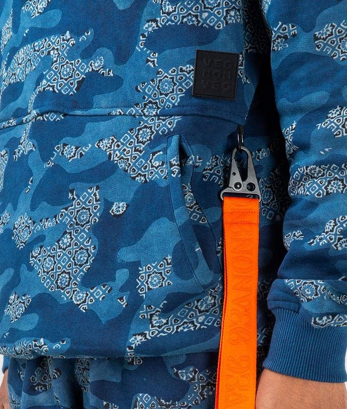 Ajrakh Camo Hoodie