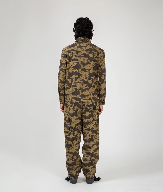 Ajrakh Camo Shacket