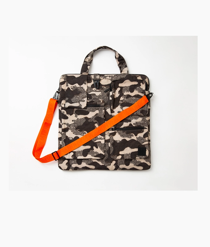 Ajrakh Camo Utility Bag