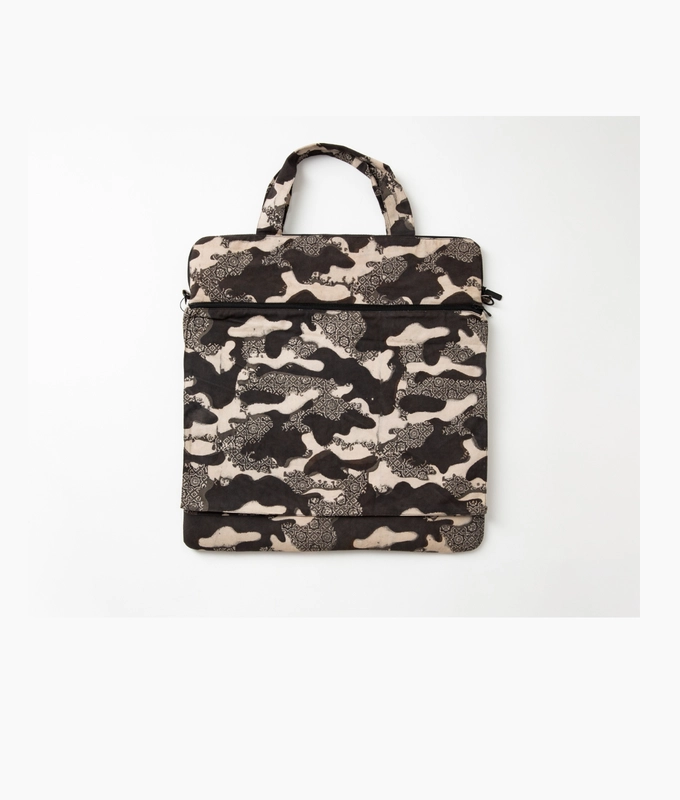 Ajrakh Camo Utility Bag