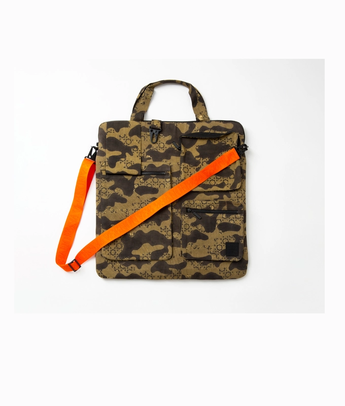 Ajrakh Camo Utility Bag