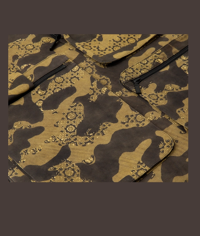 Ajrakh Camo Utility Bag