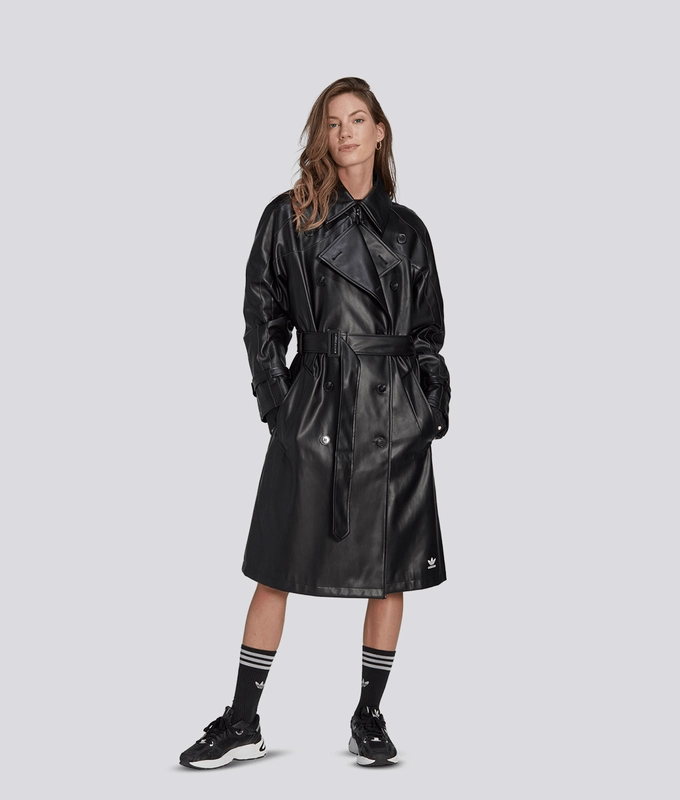 Faux L Trench