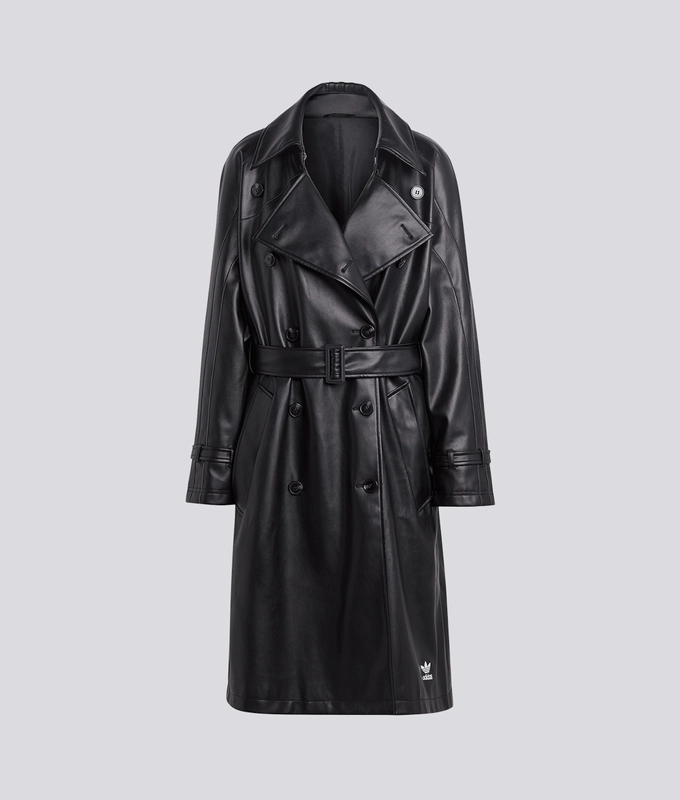 Faux L Trench