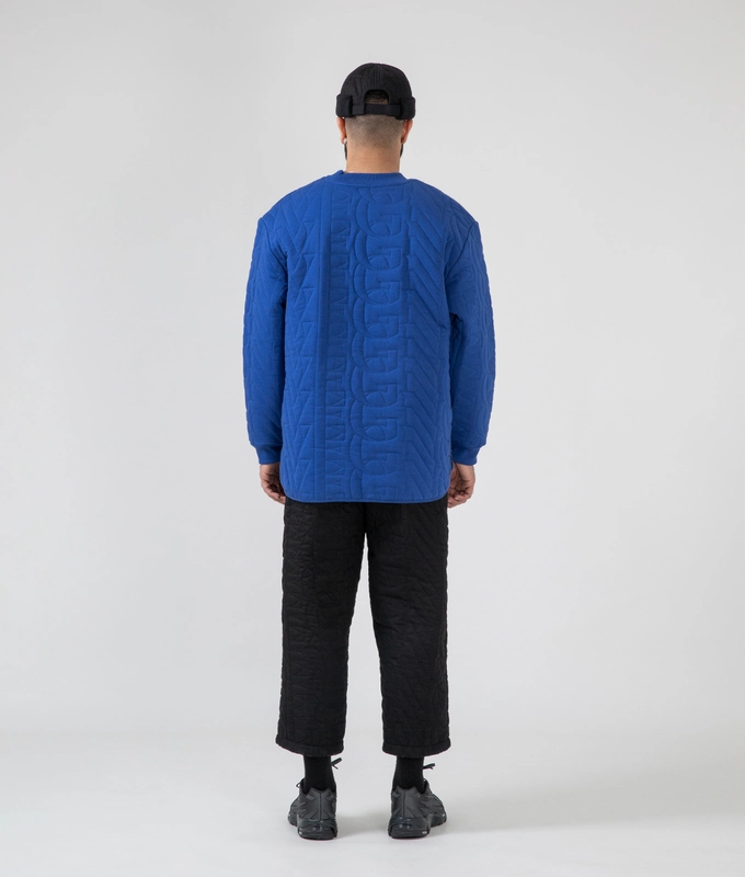 Quilted Crew Neck