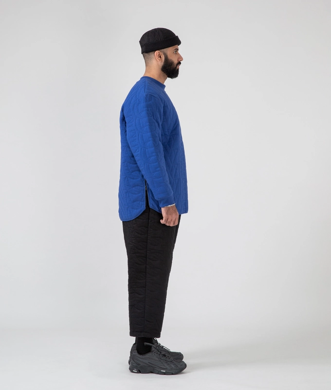 Quilted Crew Neck