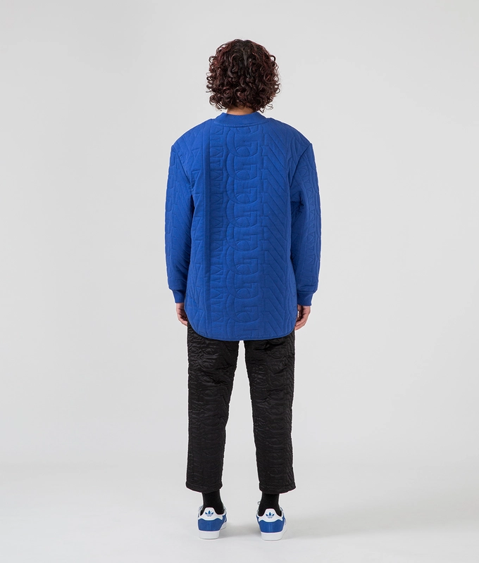 Quilted Crew Neck