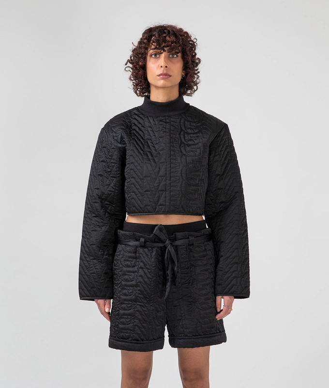 Quilted Crop Top
