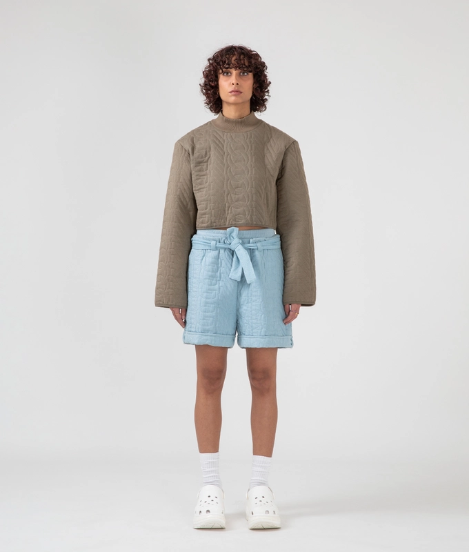 Quilted Crop Top