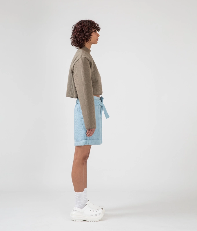 Quilted Crop Top