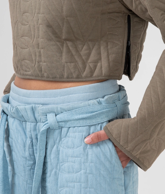 Quilted Crop Top