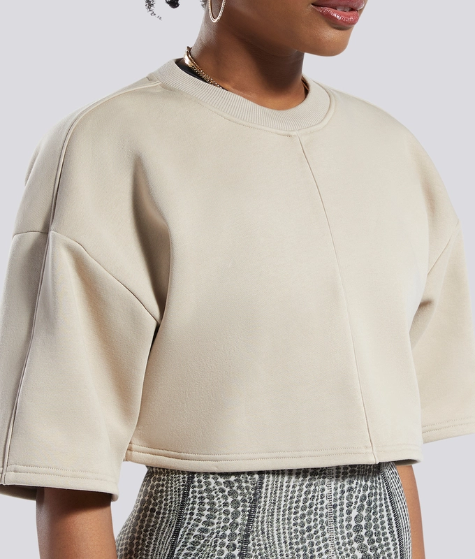 Rbk Cardi B Crop T-Shirt