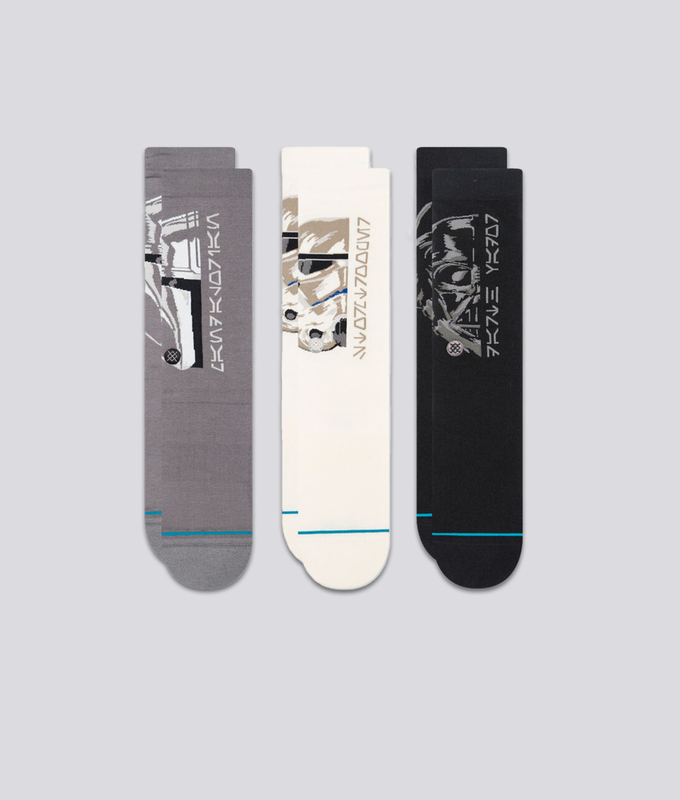 X STAR WARS TRILOGY CREW SOCKS 3 PAIRS 'MULTICOLOR'