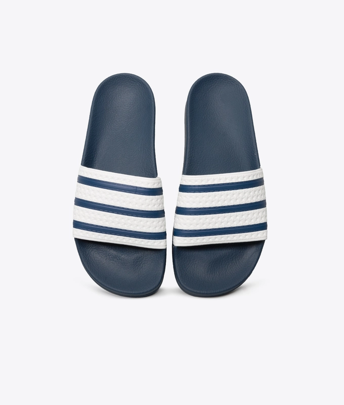 ADILETTE 'ADIBLUE/WHITE'