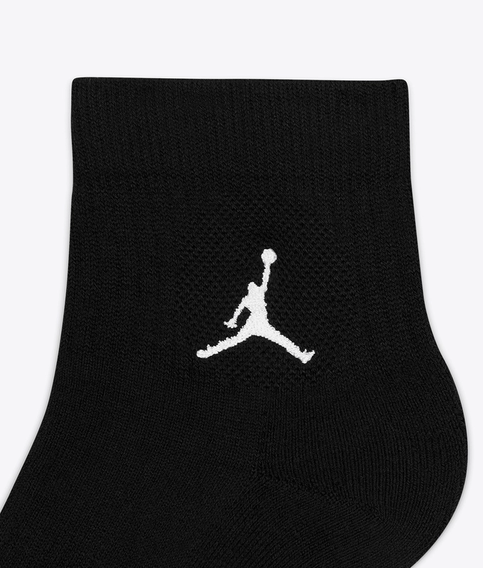 Everyday Cushioned Poly Ankle Socks 3 Pairs