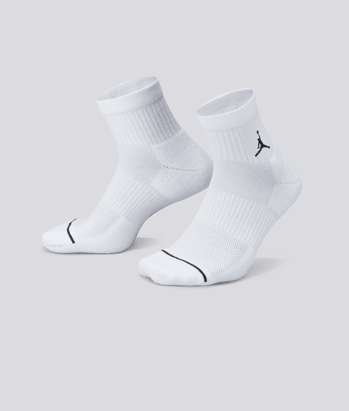 EVERYDAY CUSHIONED POLY ANKLE SOCKS 3 PAIRS