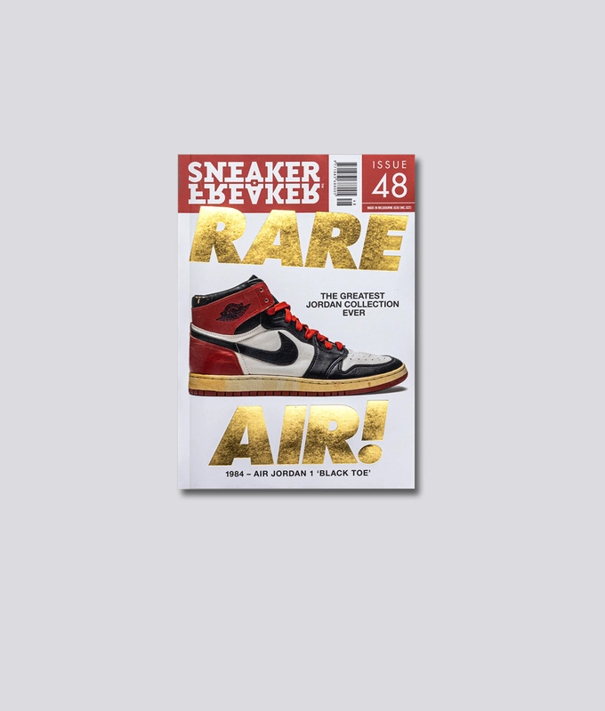 Jordan Bonanza Aj1 Black Toe: Sneaker Freaker Issue 48