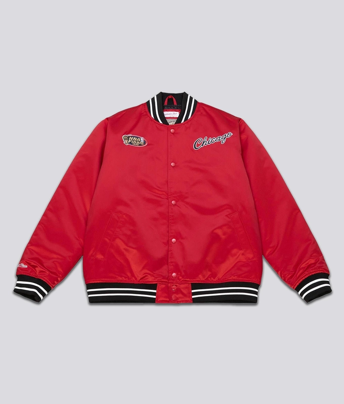 Nba Heavyweight Satin Jacket Bulls